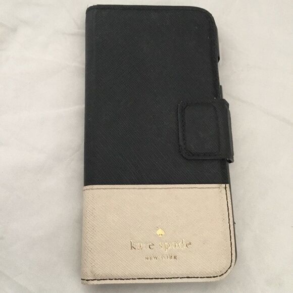 Kate Spade New York Leather Folio iPhone 6 Case H - Picture 1 of 7